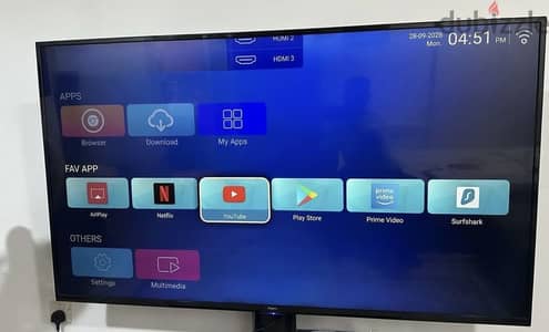 65” inches led tv smart 4k