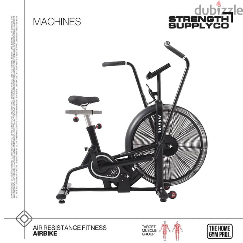 air bike heavy duty commercial 3