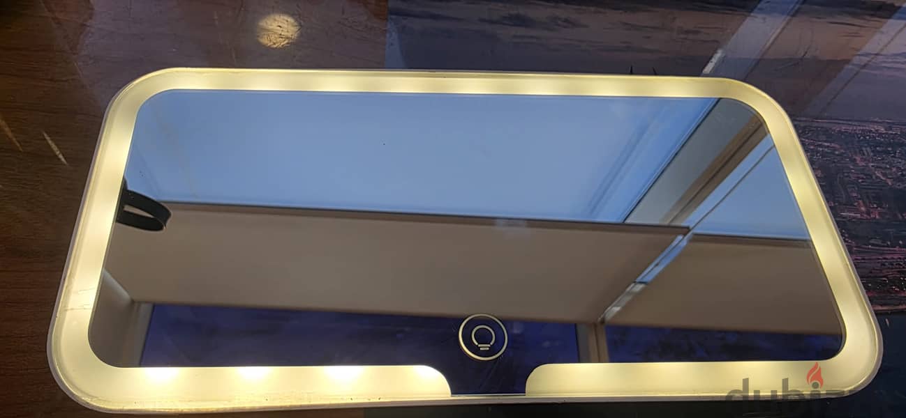SUN VISOR MIRROR - UNIVERSAL(FOR ALL CARS) - CRYSTAL CLEAR BIG MIRROR 1