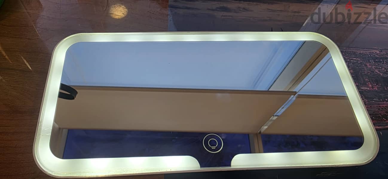SUN VISOR MIRROR - UNIVERSAL(FOR ALL CARS) - CRYSTAL CLEAR BIG MIRROR 2