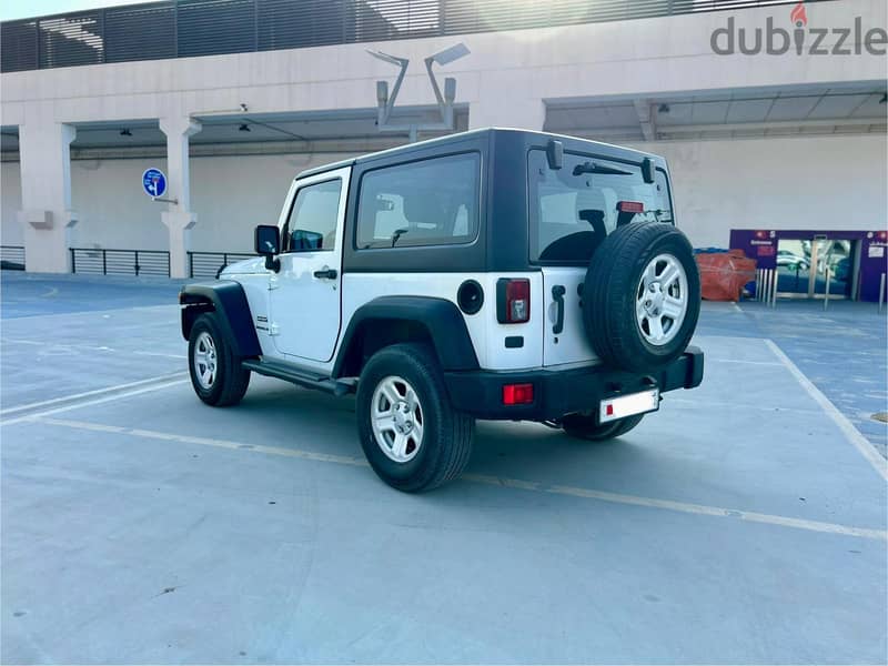 Jeep Wrangler Sport hard top model 2015 for sale 3