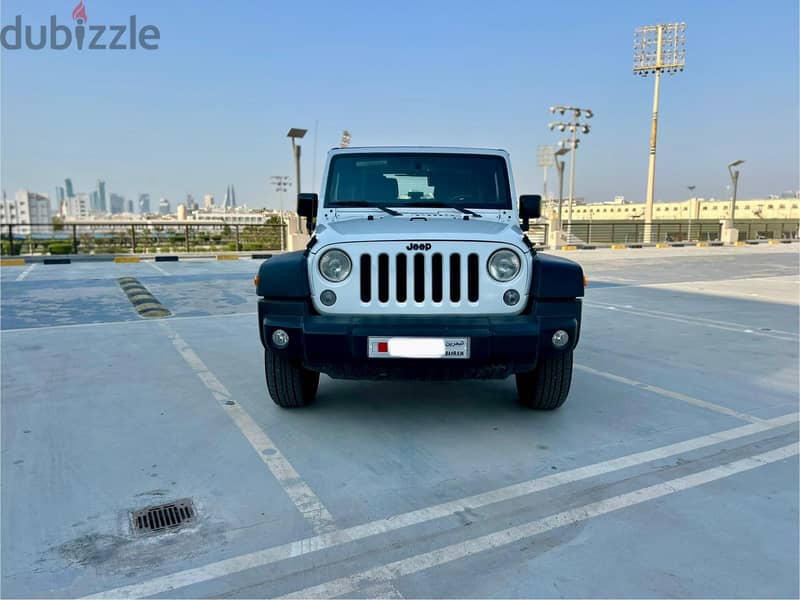 Jeep Wrangler Sport hard top model 2015 for sale 4