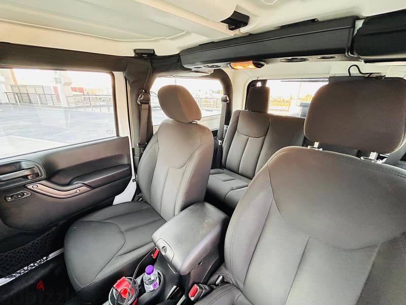 Jeep Wrangler Sport hard top model 2015 for sale 7