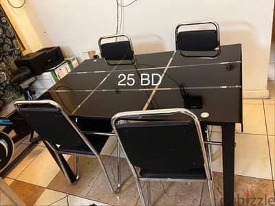Dining Table with 4 Chairs