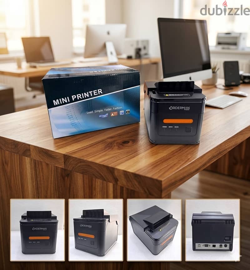 Brand New Receipt Thermal Printer Boxpack with Warranty - Plug & Play 1