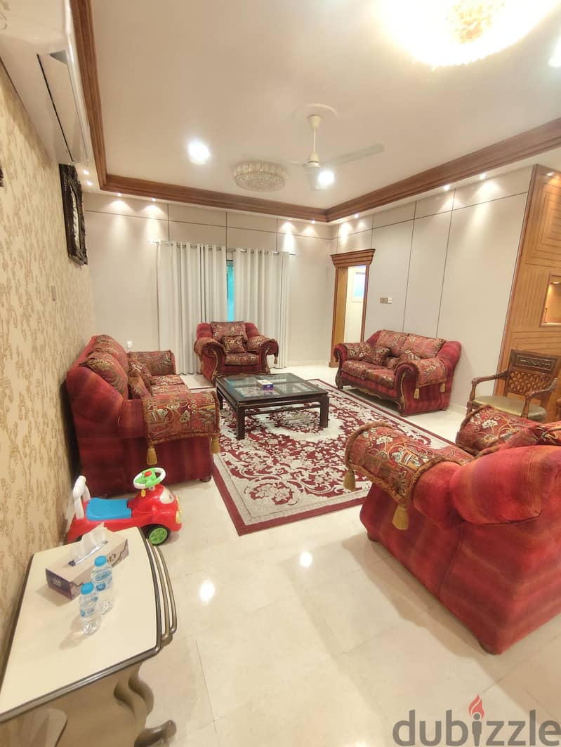 Furnished villa for rent @ Qalali 2 BR 400 BD Inclusive ewa 1