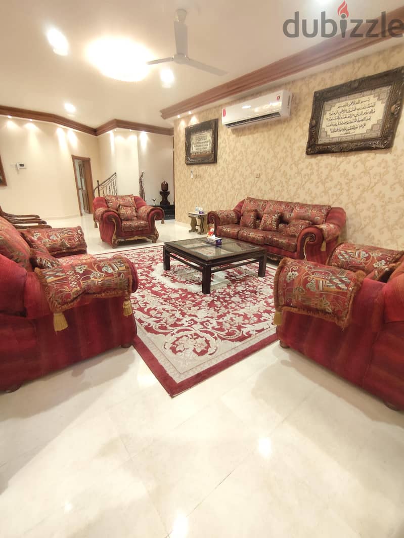Furnished villa for rent @ Qalali 2 BR 400 BD Inclusive ewa 6