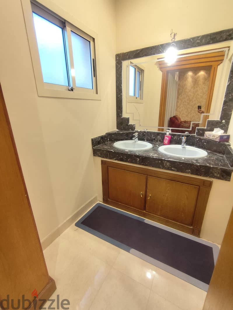 Furnished villa for rent @ Qalali 2 BR 400 BD Inclusive ewa 7