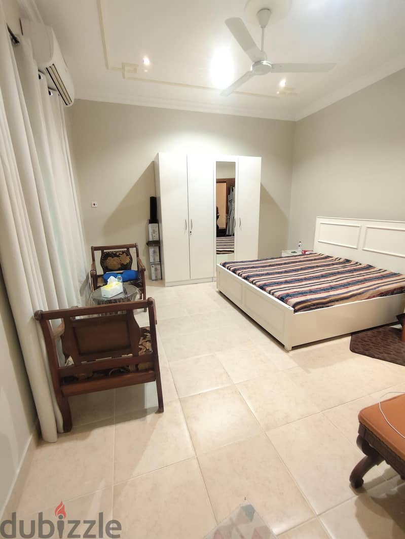 Furnished villa for rent @ Qalali 2 BR 400 BD Inclusive ewa 8