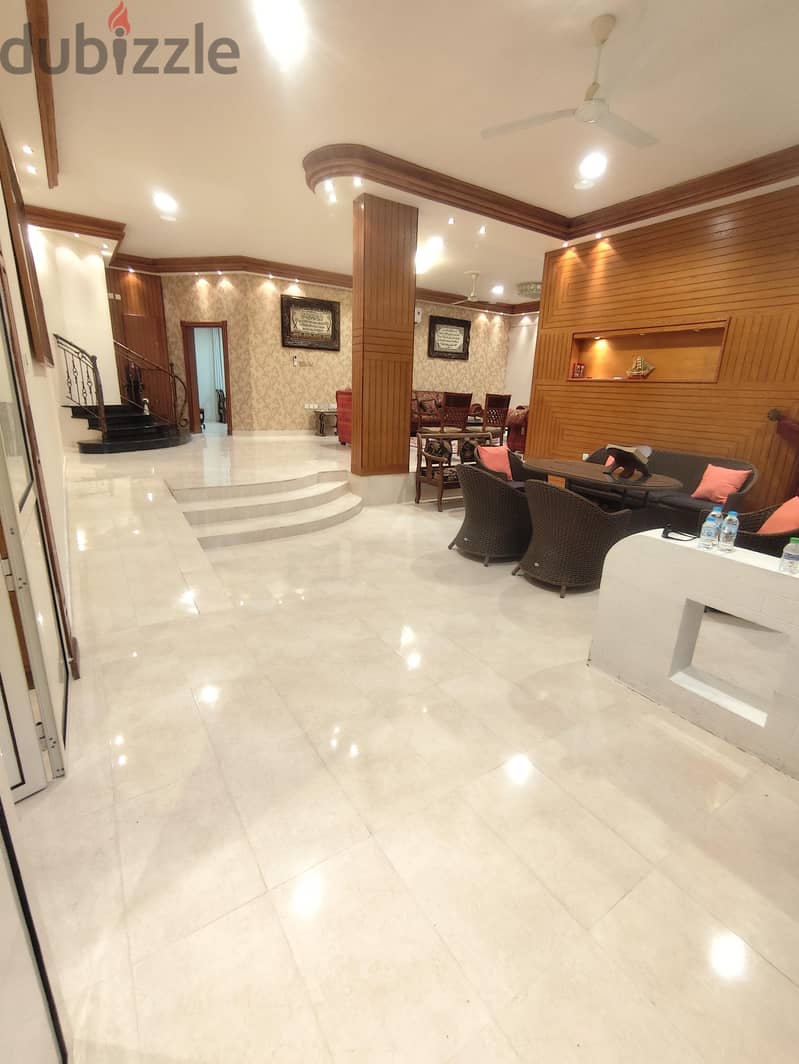 Furnished villa for rent @ Qalali 2 BR 400 BD Inclusive ewa 17