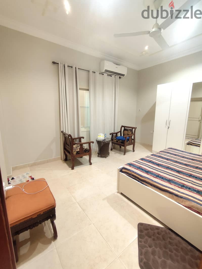 Furnished villa for rent @ Qalali 2 BR 400 BD Inclusive ewa 19