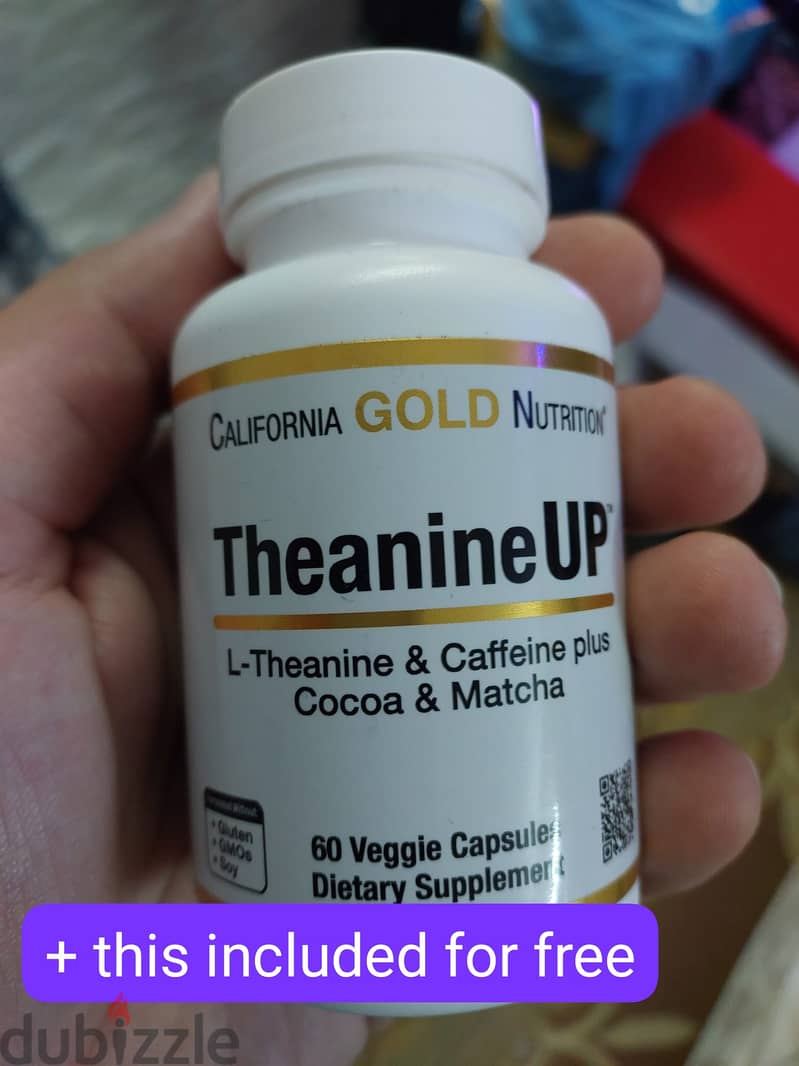 Nutricost L-tyrosine + Free caffeine/matcha supplement 5