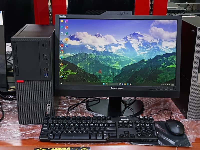 Lenovo Computer i7-8th Gen 8GB/256GB SSD 22’’ FHD with Wi-Fi 98BD 1