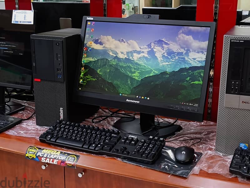 Lenovo Computer i7-8th Gen 8GB/256GB SSD 22’’ FHD with Wi-Fi 98BD 8