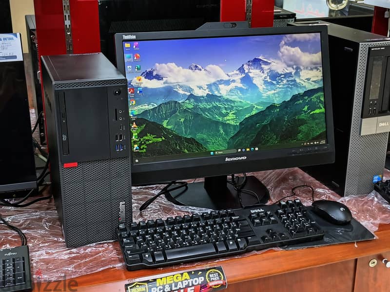 Lenovo Computer i7-8th Gen 8GB/256GB SSD 22’’ FHD with Wi-Fi 98BD 9