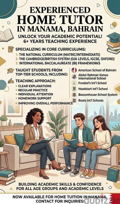 Professional tutor 6+ Years Experience IGCSE O/A Levels IB