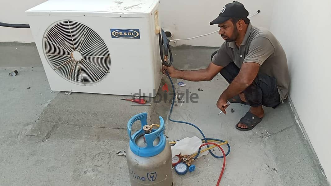 All Ac gas Filing 7 BD 22gas and 410has valiable 2