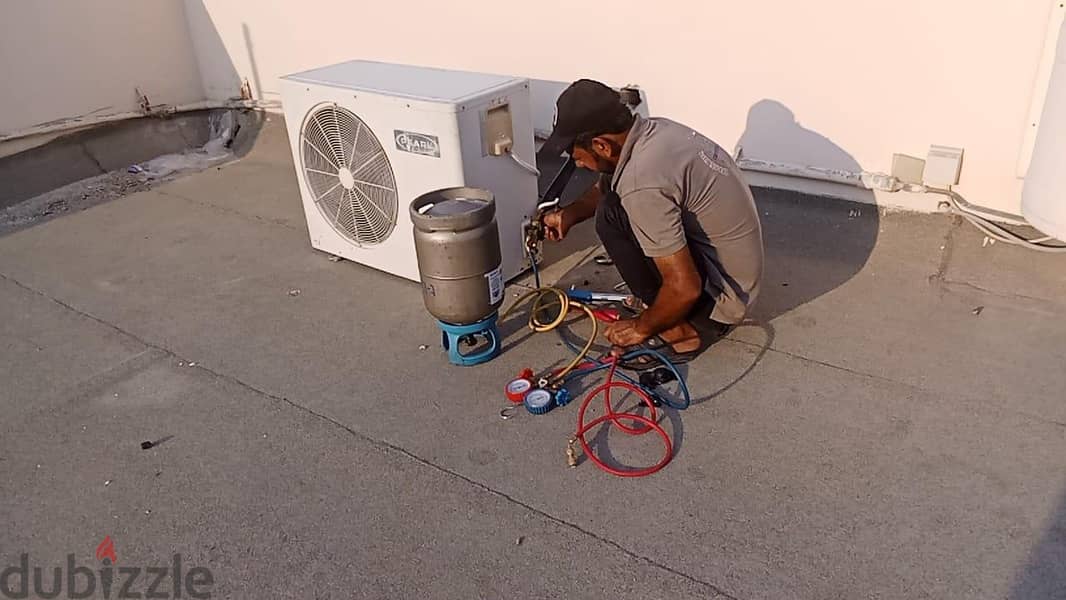 All Ac gas Filing 7 BD 22gas and 410has valiable 4