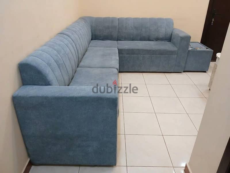 Sofa 7 seater L shep with coffee table set 1