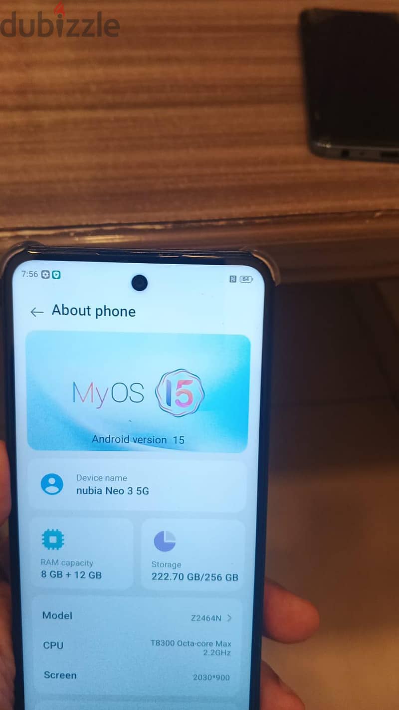 ZTE nubia neo 3 5g 1