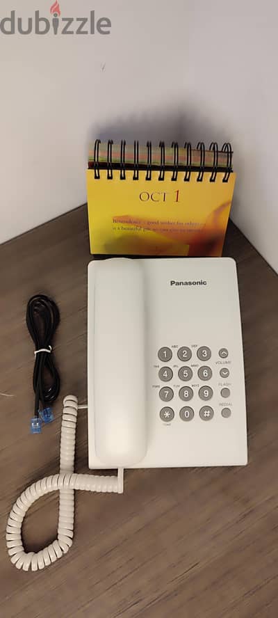Panasonic Corded Telephone Landline — 7 BD