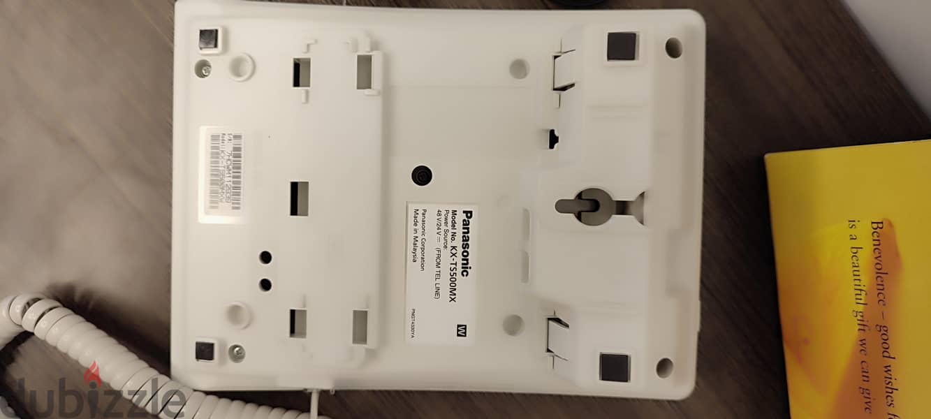 Panasonic Corded Telephone Landline — 7 BD 2