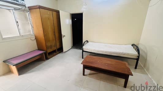 Room for rent 120 with EWA in gufool salmaniya behind al hawaj