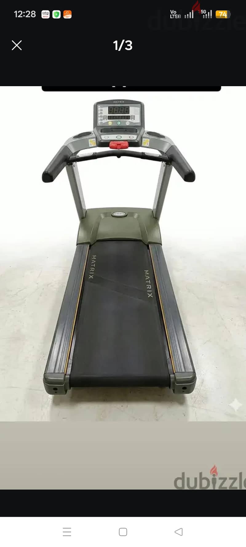 matrix treadmill heavy duty 1