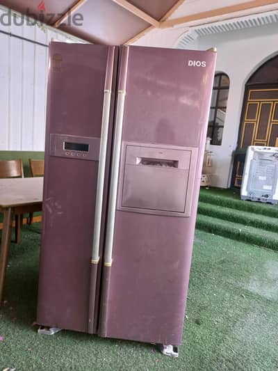 big refrigerator with two doors