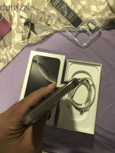 Iphone 16 pro max  256GB Battery 91 Good condition zero scraches