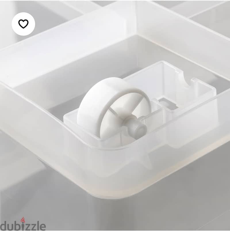 Original IKEA SAMLA Storage Box with Lid & Clips - Large Capacity 130L 5