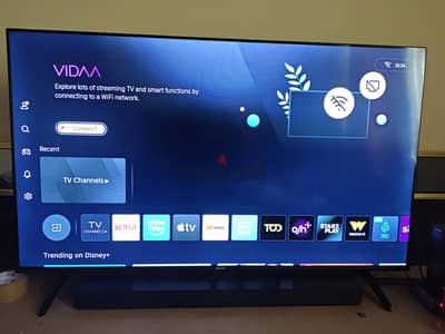 Hisense 50"4K Smart Tv with Sony S20 400w 5.1 system