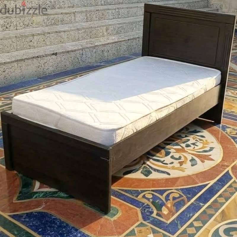 Bed with mattress and other items for sale with Delivery 2