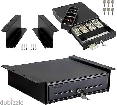 New HP High Quality Cash Drawer Strong Metal Body (In 25.00/-BD Only) 2