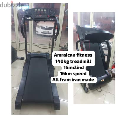 American fitness 130 to 140kg 120bd with inclind