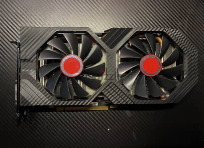 XFX RX 580 8GB GPU Graphics Card Fully Working