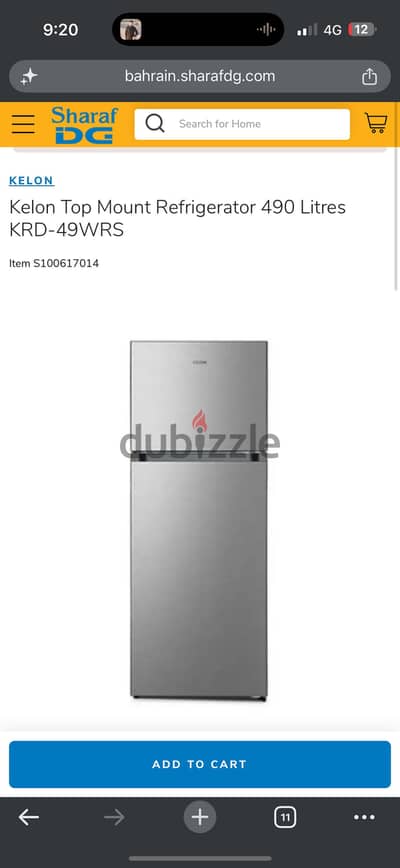 New kelon fridge for sale