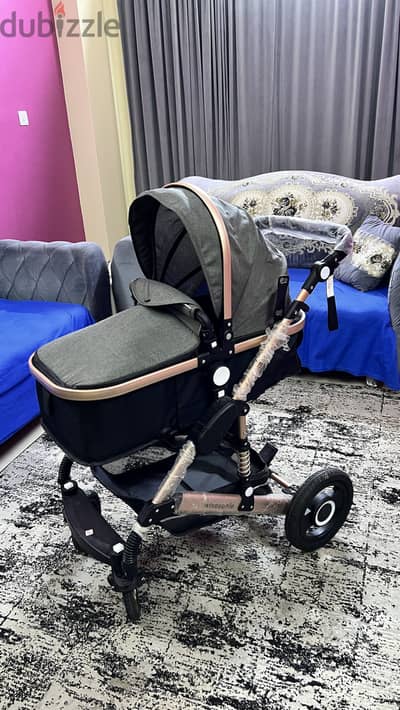 Stroller brand beleco & baby feeding chair