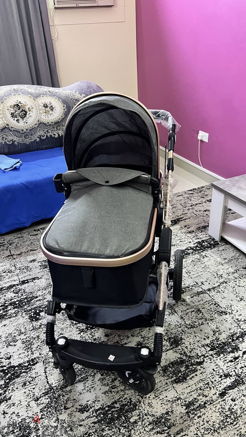Stroller brand beleco & baby feeding chair 2
