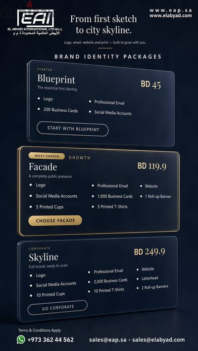Advertising Package for Companies باقة إعلانية للشركات - WEBSITE EMAIL