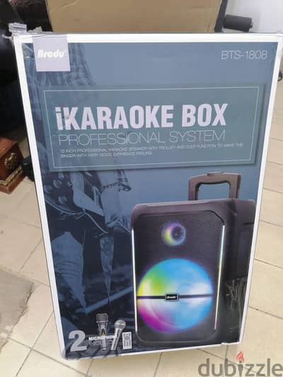 speakers and karaoke
