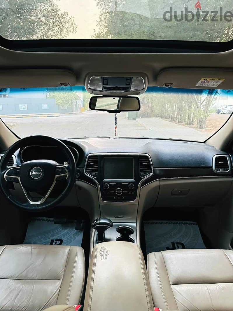 JEEP GRAND CHEROKEE 2014 MODEL FULL OPTION MODL WITH PANORAMIC SUNROOF 7
