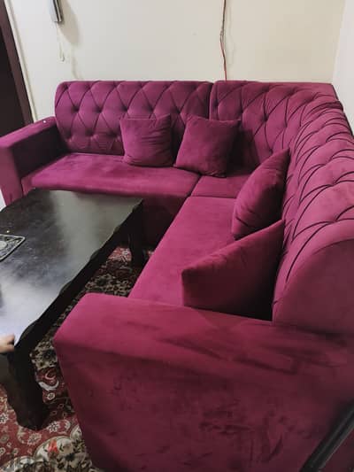 Sofa for sale with rug