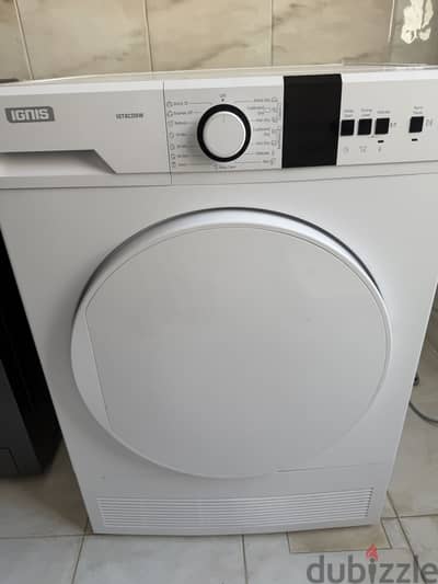 Used 3 months with warranty washer and dryer 165 BHD