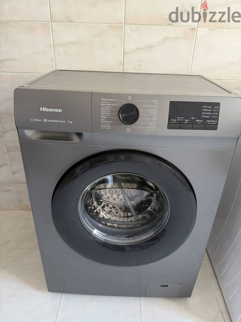Used 3 months with warranty washer and dryer 165 BHD 2