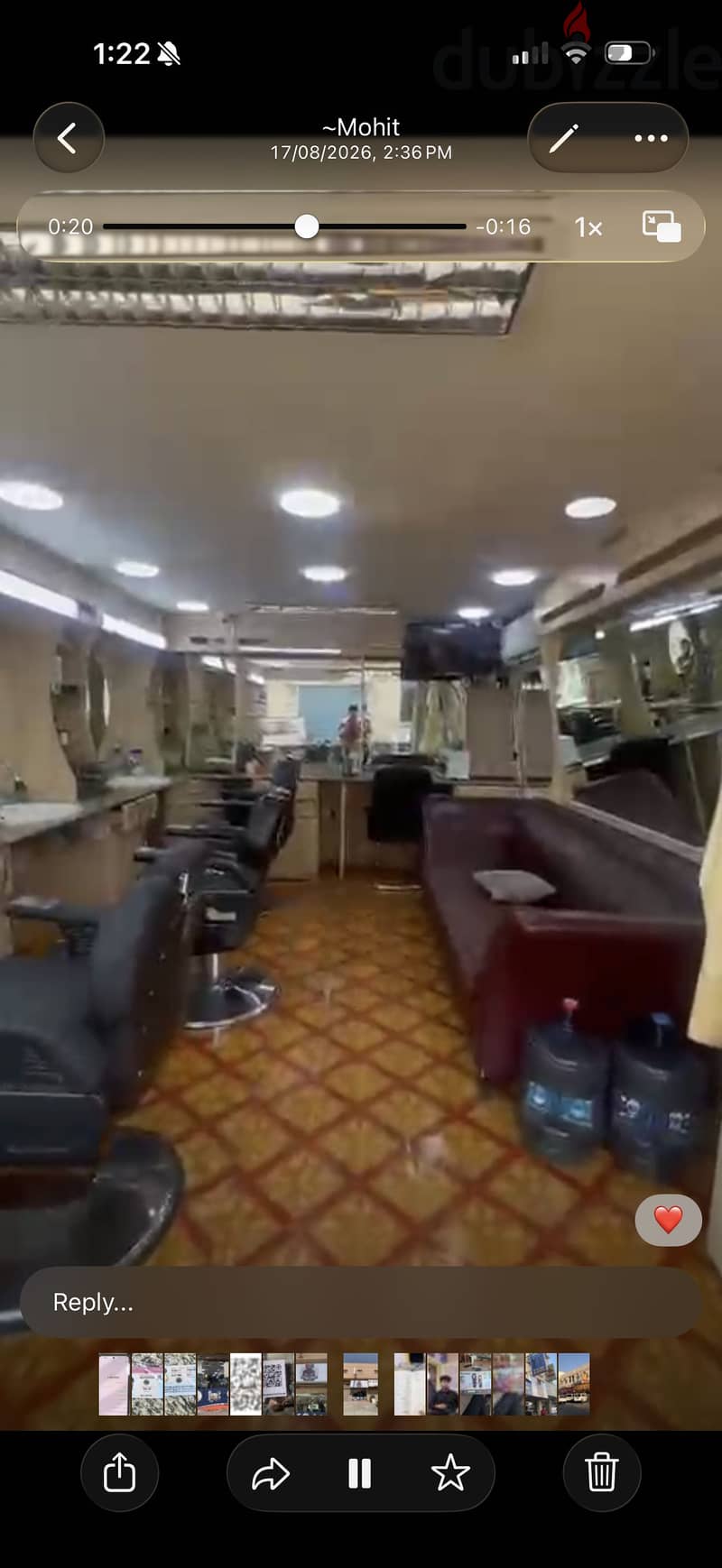 Men salon for sale 1