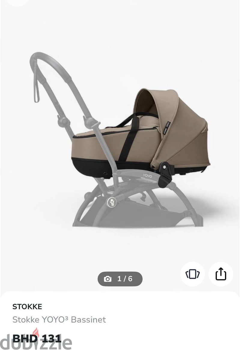 BabyZen YOYO Bassinet 1