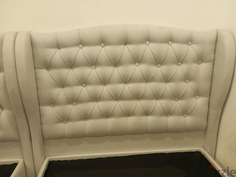 2 bed without mattress size 120+200 6