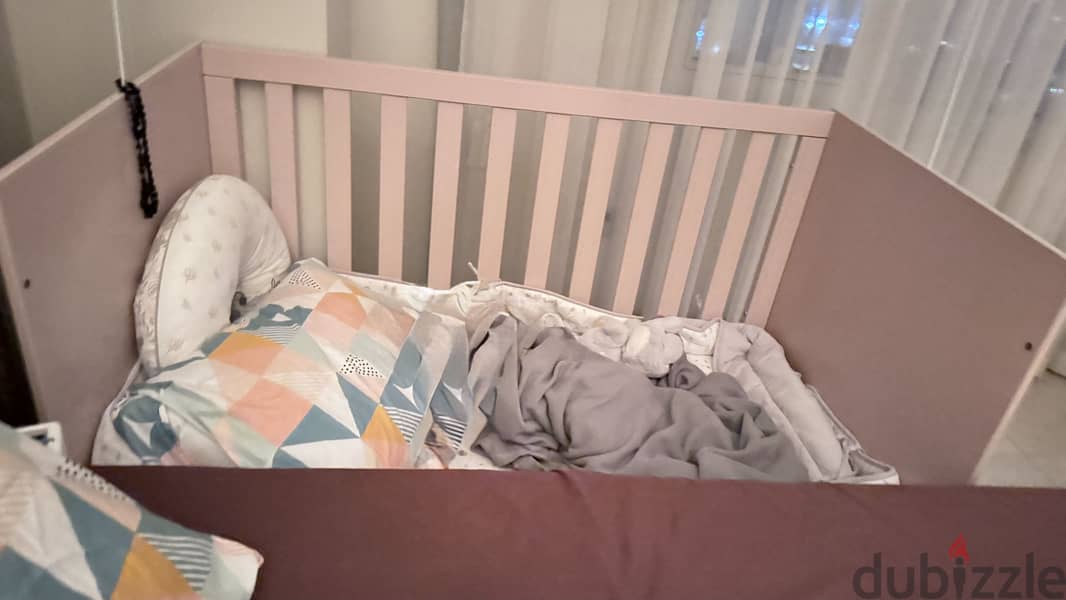 3 in 1 convertible baby cot 2
