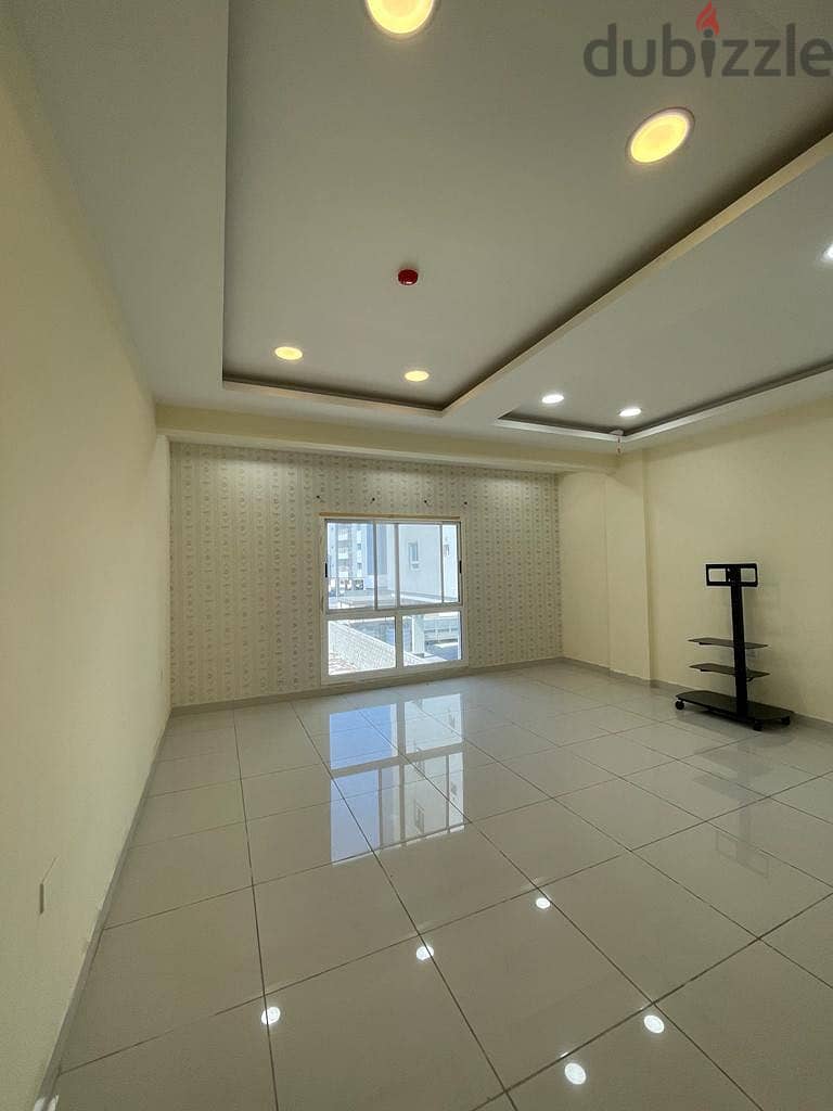 2BR semi furnished flat for rent in Hidd for 240BD with EWA limit 4